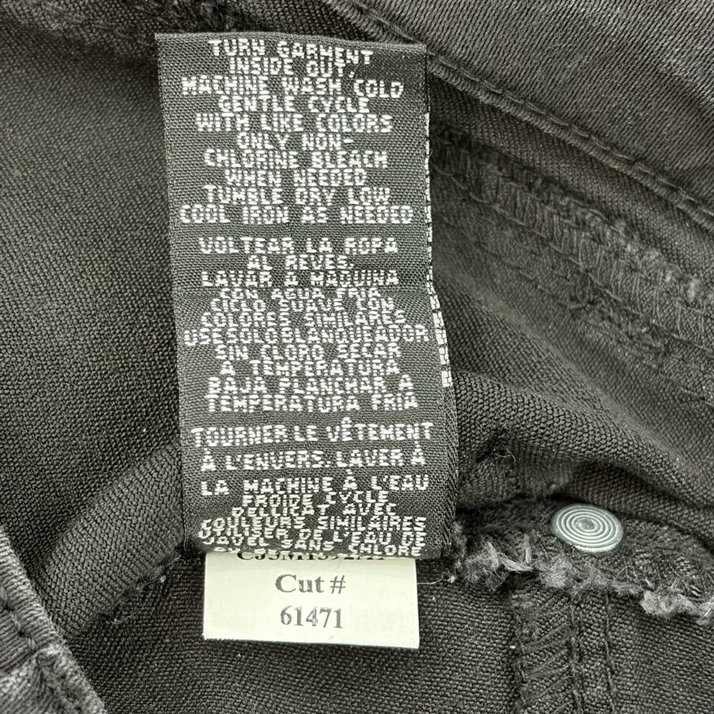 1822 Denim Black Skinny Jeans - Picture 5 of 9